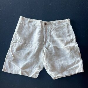 J. Crew New With Tags men’s shorts- linen